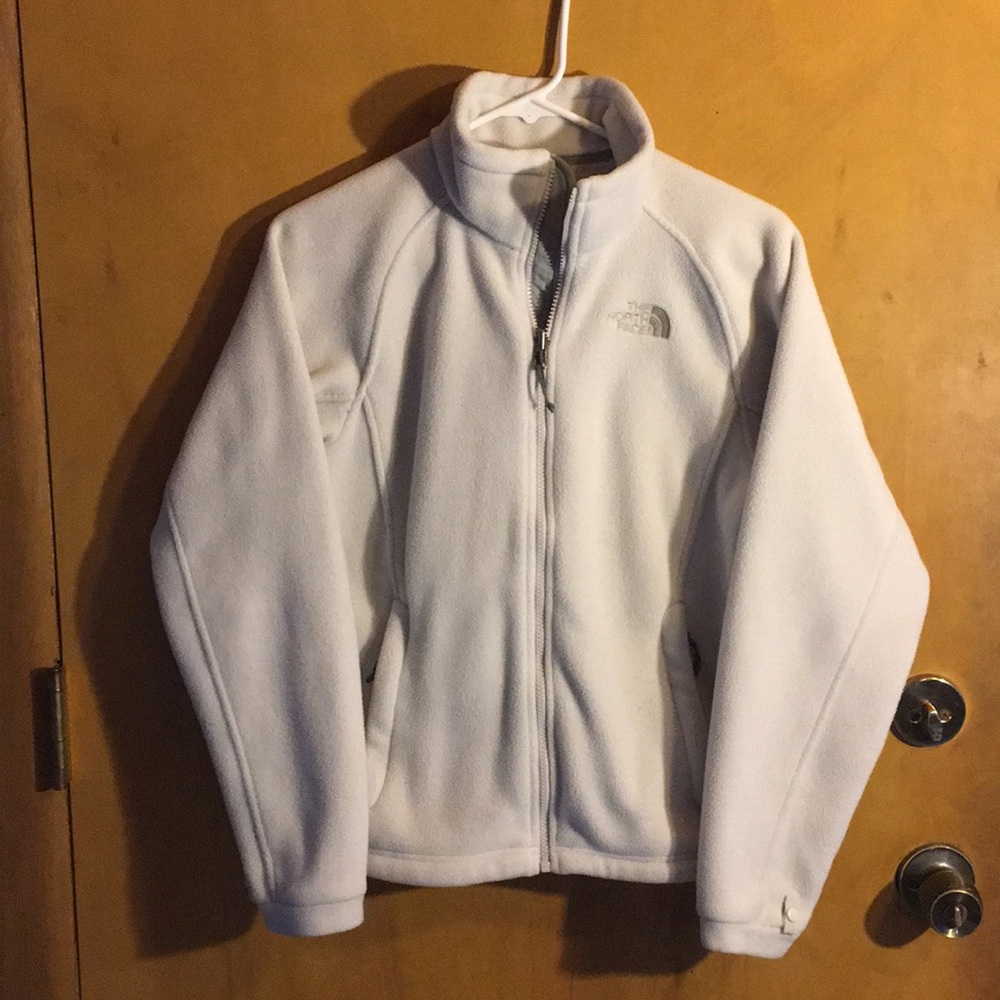FINAL PRICE Cream North Face Jacket - Picture 2 of 5